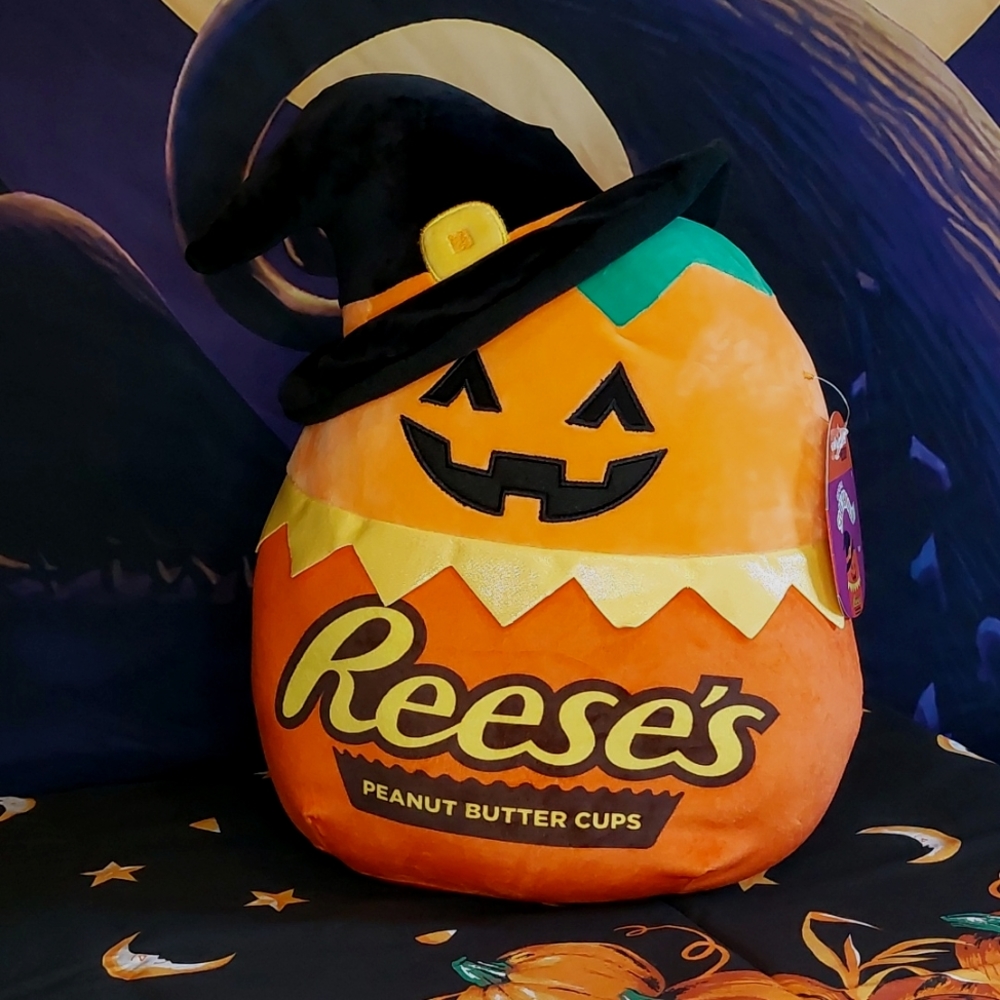 Paige Reese’s Peanut Butter Cup Witch Squishmallow NWT 12 Inch Toy